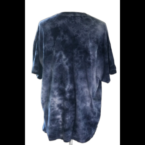 Nirvana T-Shirt Men’s Size XL Blue Nevermind Tie-Dyed Graphic Tee - Picture 2 of 9